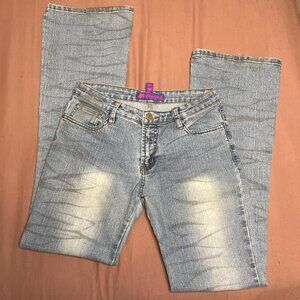 Women's Blue and Navy Jeans